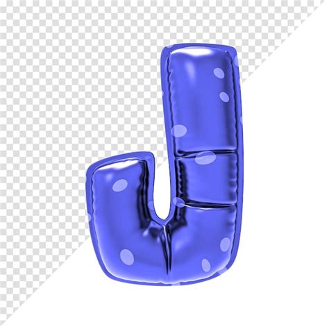 Isolated balloon alphabet realistic icon | Premium PSD
