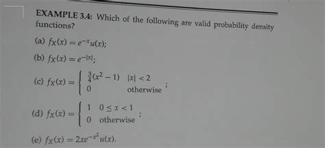 Image result for Valid Probability Density Functions
