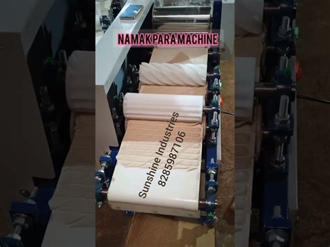 Namak Para Making Machine - Sakarpara Making Machine Manufacturer from ...