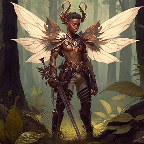 Pin von Vinny auf Black Fae Looks | Männliche fee, Charakterdesign, Wesen