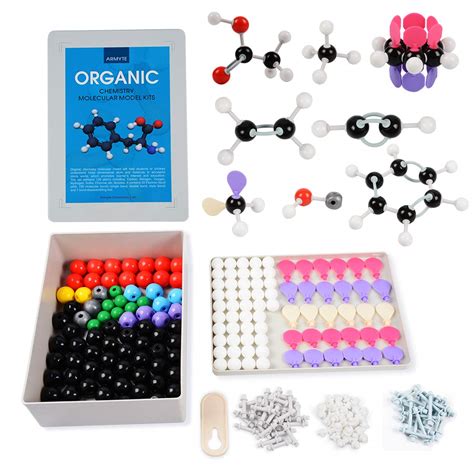 Amazon.com: Organic Chemistry Model Kit (307 PCS) – Armyte Chemistry ...