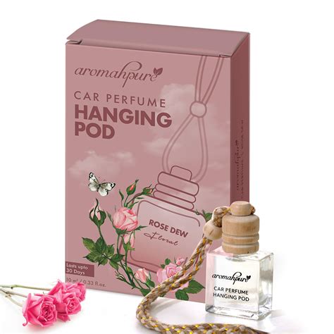 Aromahpure Premium Car Perfume Hanging Pod |10 ML |Bulgarian Rose ...