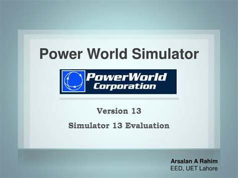 Image result for Simulation Power World