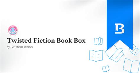 Twisted Fiction Book Box | Vendor
