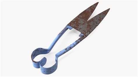 3D Sheep Shears Rusty model | 3D Molier International