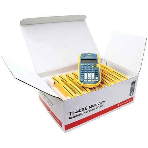 Texas Instruments TI-30XS Multiview Scientific Calculator Teacher Kit ...