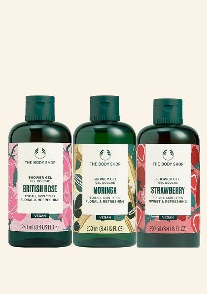 Fruity & Floral Shower Gel Set - Refreshing Gentle Cleansing
