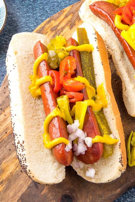 Get a true taste of Chicago with this Chicago-style hot dog recipe ...