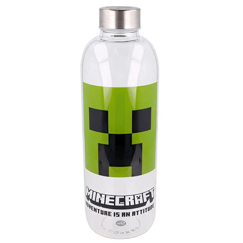 Minecraft Glass Bottle 1030ml | Buy Online at ♥️ TOYBOX