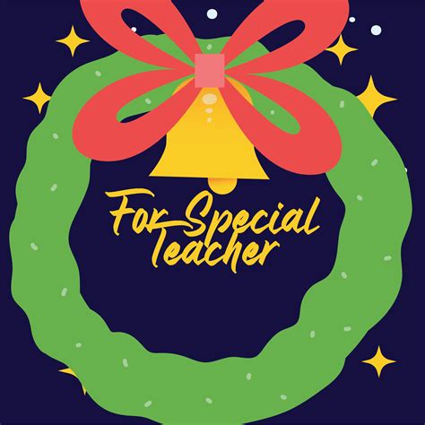 Teacher Christmas Cards - 12 Free PDF Printables | Printablee
