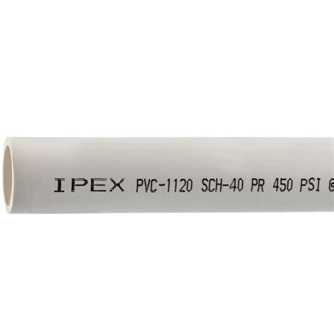 IPEX 1-in x 10-ft 450 Psi Schedule 40 PVC Pipe in the PVC Pipe ...