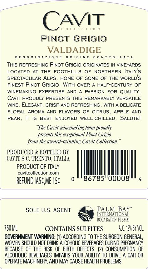 Cavit - Pinot Grigio