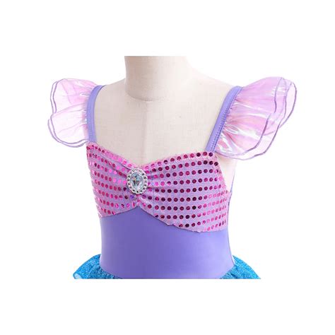 Mermaid Mermaid Tail Aqua Princess Dress Theme Party Costume Cosplay ...