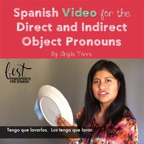 Spanish Object Pronouns