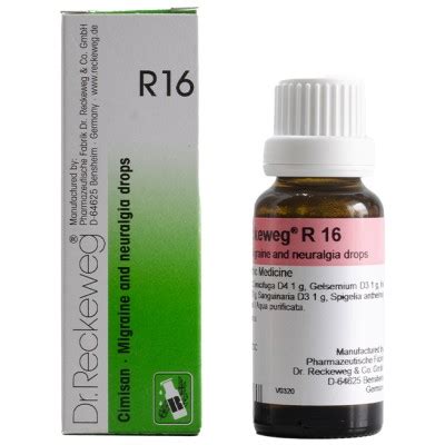 Dr. Reckeweg R16, Homeopathic Medicines For Migraine Headaches ...