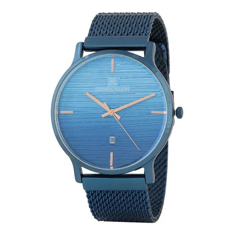 Daniel Klein Premium Men Blue Dial Analogue Watch