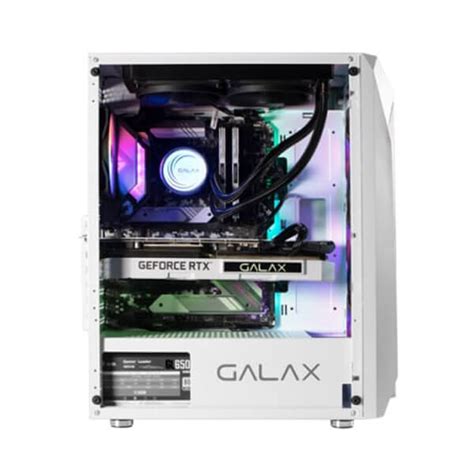 Buy Galax Revolution-05 Mid Tower Cabinet (White) | Mdcomputers.in