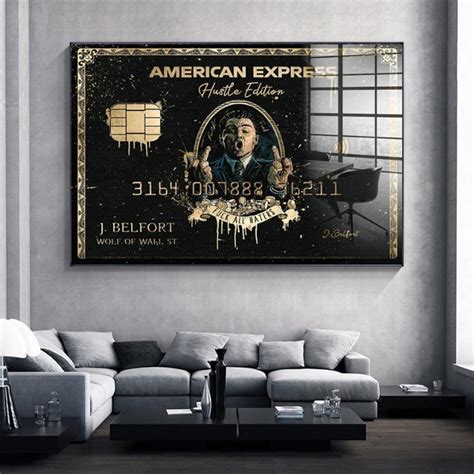 American Express the Wolf of Wall Street Classic Movie - Etsy