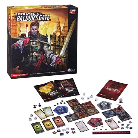 Avalon Hill Betrayal at Baldur's Gate D&D Board Game for Kids and ...