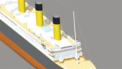 titanic - 3D model by caokhanhngoc2007 [9fe49b9] - Sketchfab