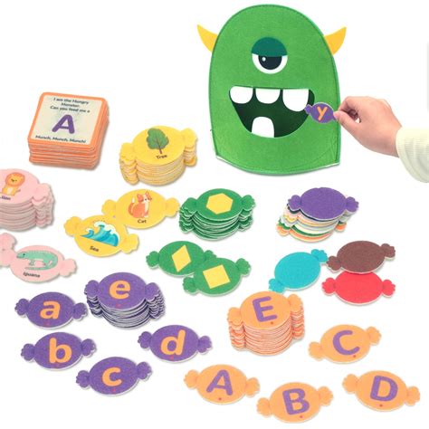 Chefan Alphabet Learning Toy The Alphabet Monster Letter Recognition ...