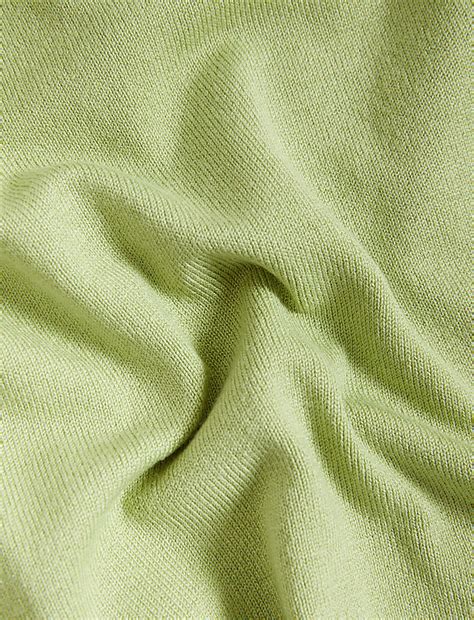 Buy Crew Neck Button Front Cardigan at Marks & Spencer