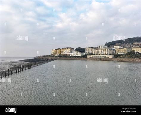 The Marine Lake in Weston-super-Mare, UK Stock Photo - Alamy