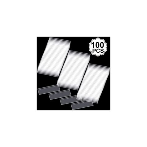 Junkin 100 Pcs Label Holders for Shelves Stick Shelf India | Ubuy
