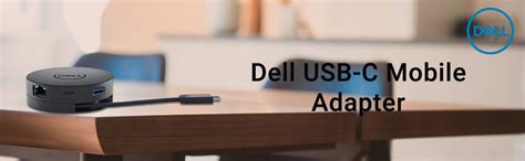 Dell DA300 USB-C 0912H08 Universal Mobile Adapter Black -TPS tech.in