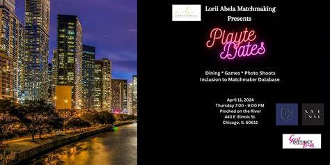 Apr 11 | Playte Dates (Singles 40s, 50s) | Chicago, IL Patch