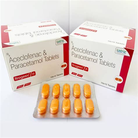 ITROGESIC-P Tablets Iatric Pharmaceuticals