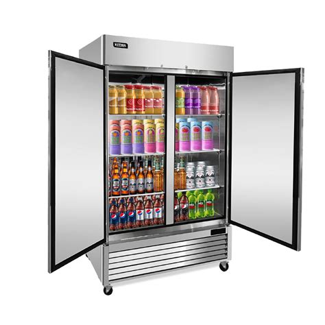 Buy KITMA 54’’ Reach-in Commercial Refrigerators Stainless Steel ...