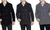 Braveman Men's Wool Peacoats | Groupon Goods