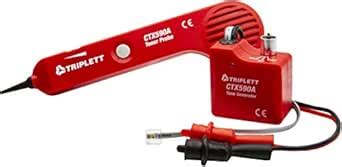 Triplett CTX590A Tone and Probe Wire Trace and Cable Test Kit with RJ11 ...