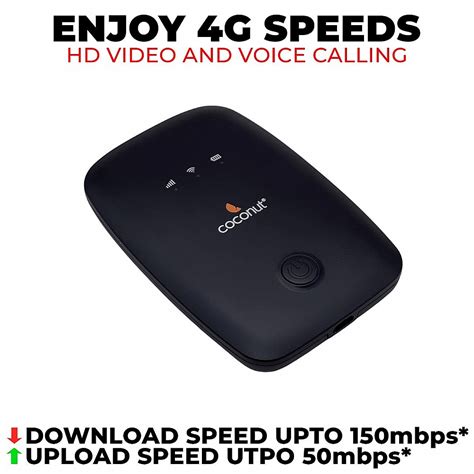 Coconut WR01 4G Wireless Router Best Price in India on thevaluestore.in
