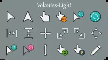 Курсор мыши Volantes Dark для Windows