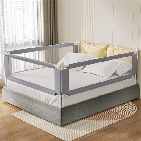 3-Piece Twin Size Bed Rail for Toddlers - Adjustable Baby Bed Rail ...