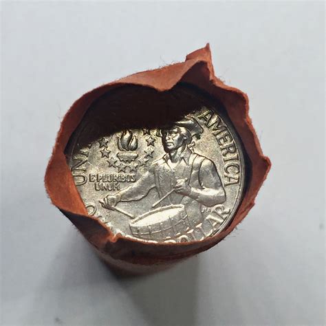 $10 Roll of High Grade 1976 United States Bicentennial Washington ...