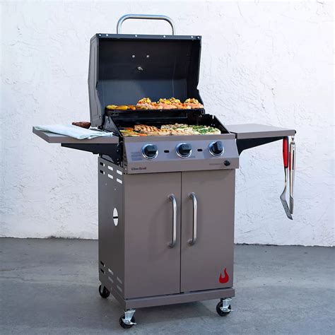 Char-Broil 3-Burner Gas Grill, Stone | BJ's Wholesale Club