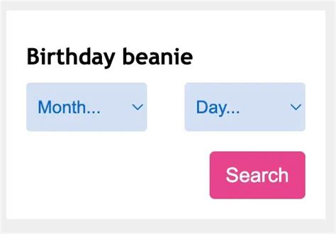 New Feature! - Beanie Baby Birthday Finder! - Beaniepedia - Beanie ...