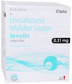 Levolin 0.31 MG Respules 2.5 ML (pack Of 5) | Order Levolin 0.31 MG ...