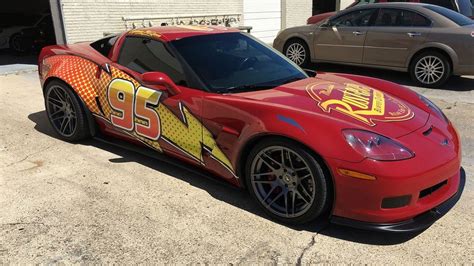 Lightning McQueen C6 Corvette Brings Smiles to Sick Kids ...