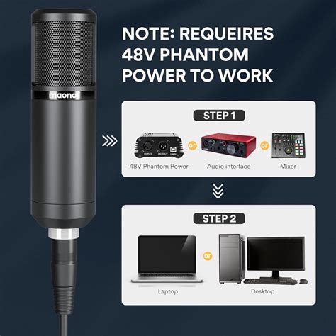MAONO Professional XLR Condenser Microphone for Studio India | Ubuy
