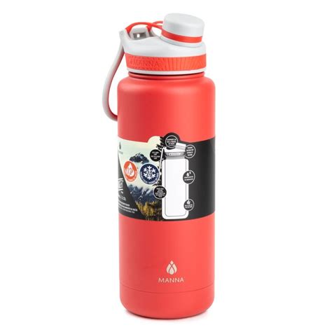 Manna 40-fl oz Stainless Steel Insulated Water Bottle at Lowes.com