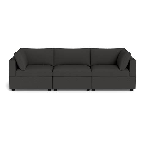 Kova Box Cushion Sofa 122" - Albany Park | Cloud-Soft Comfort