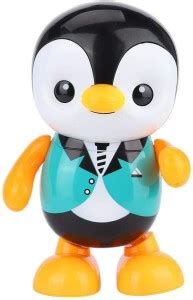 Sage Square Electric Penguin Model Dancing Robot Singing Sound & Light ...