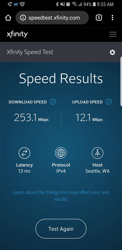 Image result for Xfinity WiFi Speed Test