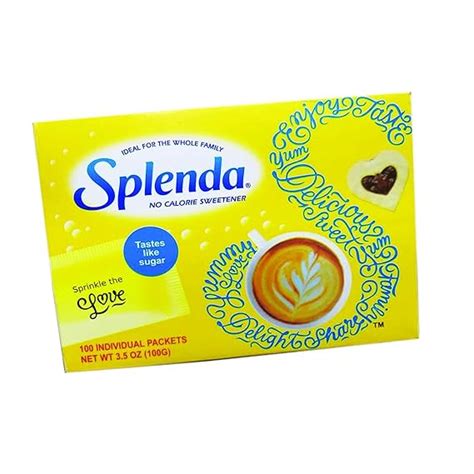 Splenda Sachets NO Calorie Sweetener, 100 s'pack : Amazon.in: Grocery ...