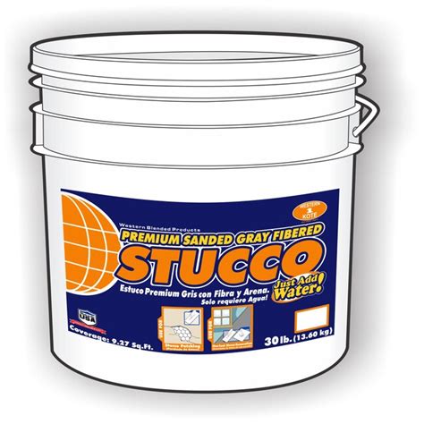 Premium Sanded 1-Kote 30-lb bucket 30-lb Stucco Mix at Lowes.com