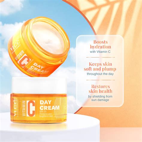 VLCC Vitamin C Day Cream SPF 30, Boost Collagen and Brightens Skin (50 ...